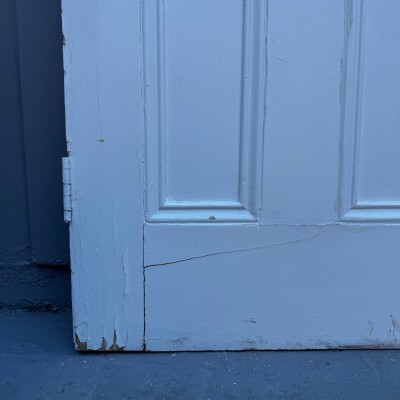 Antique Victorian 4 Panel Door - 201cm x 75.5cm