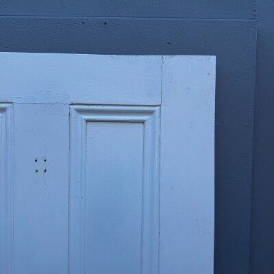 Antique Victorian 4 Panel Door - 201cm x 75.5cm