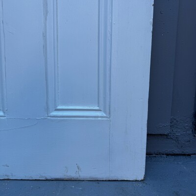 Antique Victorian 4 Panel Door - 201cm x 75.5cm