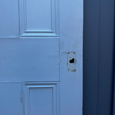Antique Victorian 4 Panel Door - 201cm x 75.5cm