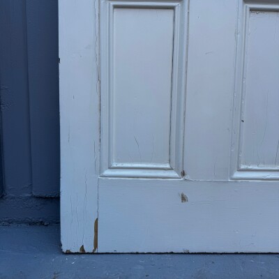Antique Victorian 4 Panel Door - 201cm x 79cm
