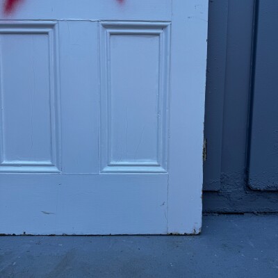 Antique Victorian 4 Panel Door - 201cm x 81cm