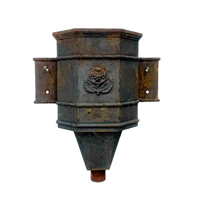 Antique Victorian Cast Iron Water Drainage Hopper