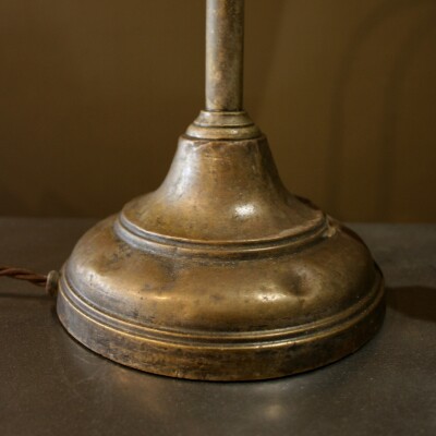 Brass Gooseneck Desk Lamp