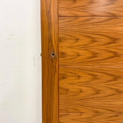 Modern Walnut Veneered Clothworker Fire Door - 210cm x 91.5cm
