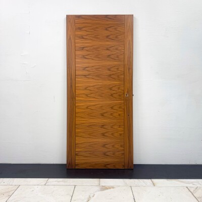 Modern Walnut Veneered Clothworker Fire Door - 210cm x 91.5cm
