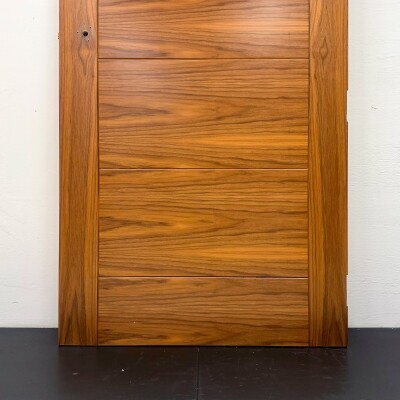Modern Walnut Veneered Clothworker Fire Door - 210cm x 91.5cm