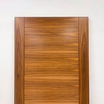 Modern Walnut Veneered Clothworker Fire Door - 210cm x 91.5cm
