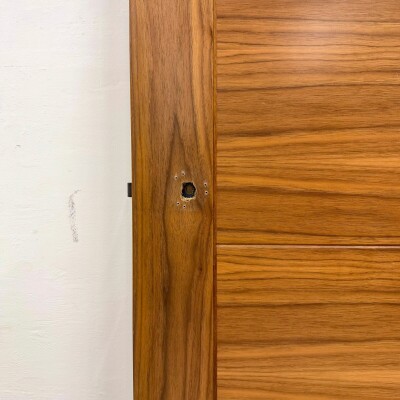 Modern Walnut Veneered Clothworker Fire Door - 210cm x 91.5cm