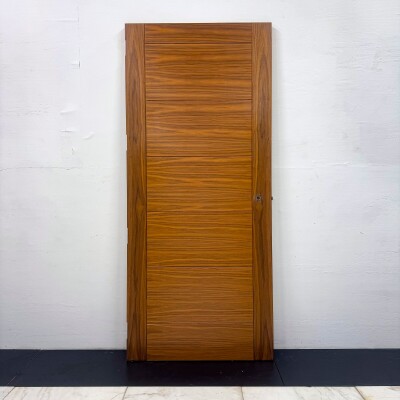 Modern Walnut Veneered Clothworker Fire Door - 210cm x 91.5cm