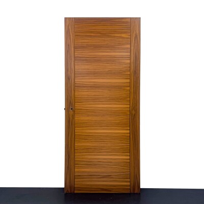 Modern Walnut Veneered Clothworker Fire Door - 210cm x 91.5cm