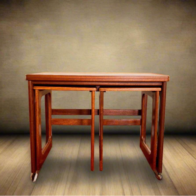 Mid-century Modern Mcintosh Nest of Tables