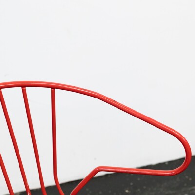 Reclaimed Mid-Century Style Exterior Metal Chairs | 15 Available