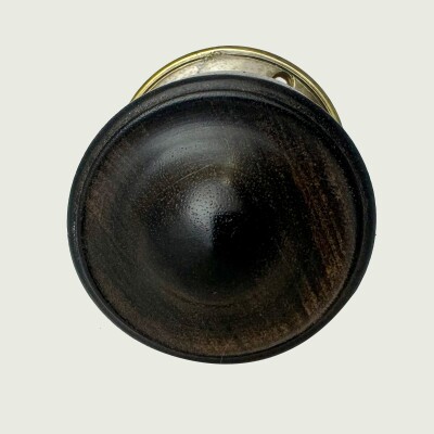 Antique Ebony Rimlock Door Knobs | 10 Pairs Available