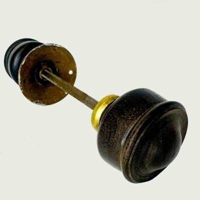 Antique Ebony Rimlock Door Knobs | 10 Pairs Available