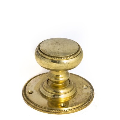 Reclaimed Antique Solid Brass Door Pull