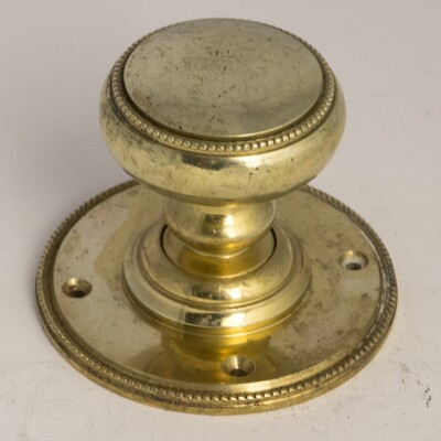 Reclaimed Antique Solid Brass Door Pull