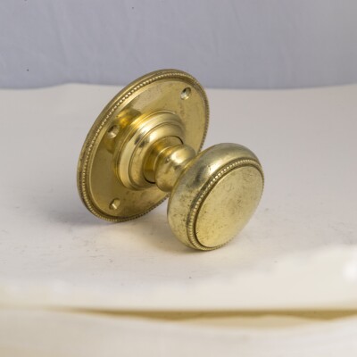 Reclaimed Antique Solid Brass Door Pull