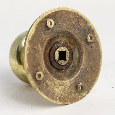 Reclaimed Antique Solid Brass Door Pull