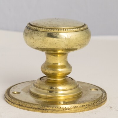 Reclaimed Antique Solid Brass Door Pull
