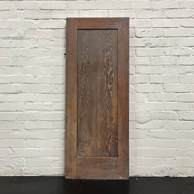 Antique Victorian Pine Cupboard Door - 127cm x 49.5cm