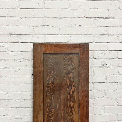 Antique Victorian Pine Cupboard Door - 127cm x 49.5cm