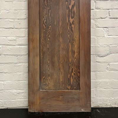 Antique Victorian Pine Cupboard Door - 127cm x 49.5cm