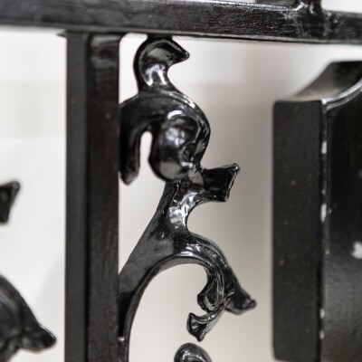 Reclaimed Black Wrought Iron Gates