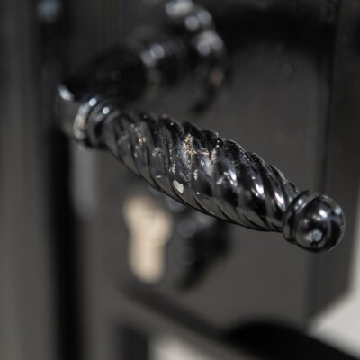 Reclaimed Black Wrought Iron Gates