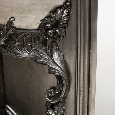 Antique Cast Iron Georgian Fireplace Insert