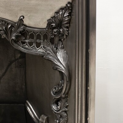 Antique Cast Iron Georgian Fireplace Insert