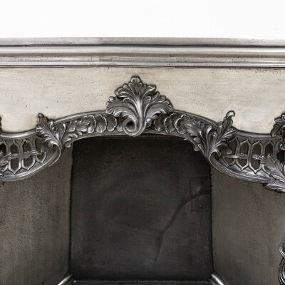 Antique Cast Iron Georgian Fireplace Insert