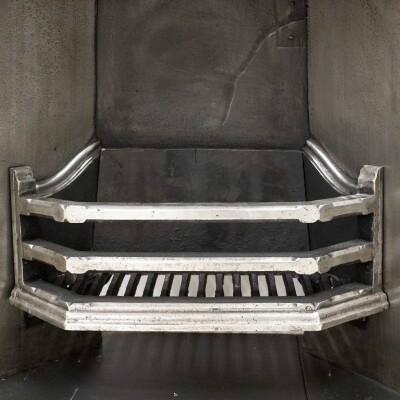 Antique Cast Iron Georgian Fireplace Insert