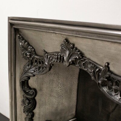 Antique Cast Iron Georgian Fireplace Insert