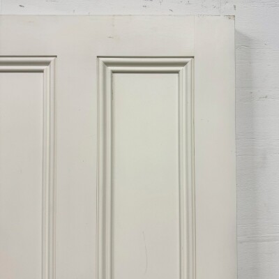 Reclaimed White Tulip Wood 2 Panel Door - 196.5cm x 78cm