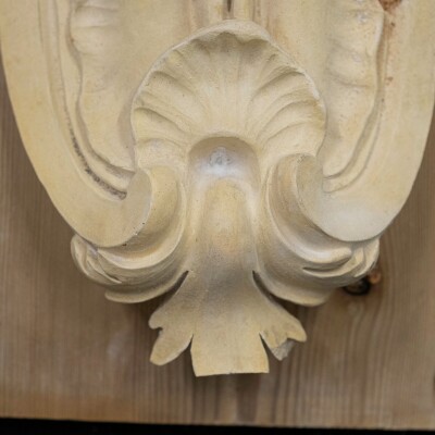 Antique 19th Century Carved Stone Corbels