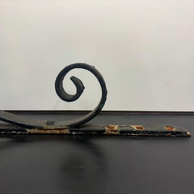 Antique Wrought Iron Brackets - 3 Pairs Available