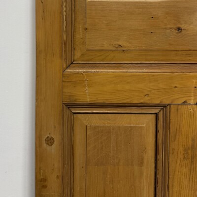 Antique Victorian 5 Panel Door - 208.5cm x 96cm
