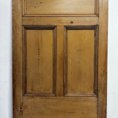 Antique Victorian 5 Panel Door - 218cm x 94.5cm