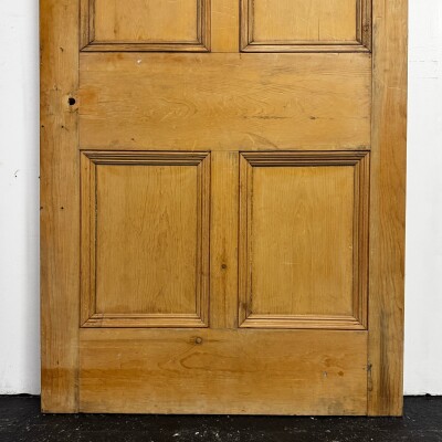 Antique Victorian 5 Panel Door - 218cm x 94.5cm