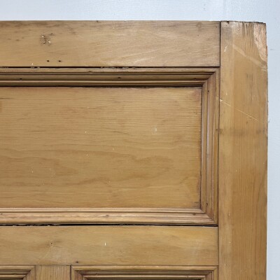 Antique Victorian 5 Panel Door - 206cm x 89.5cm