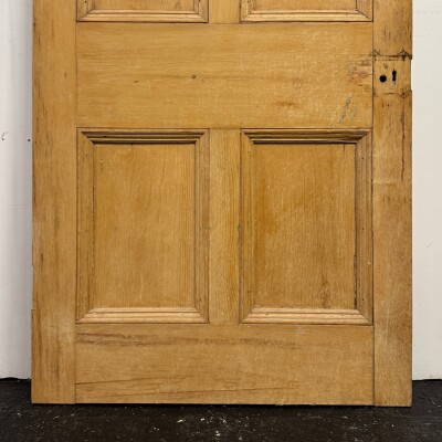 Antique Victorian 5 Panel Door - 206cm x 89.5cm