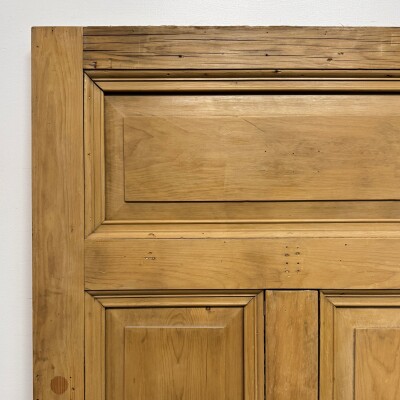 Antique Victorian 5 Panel Door - 206cm x 96.5cm