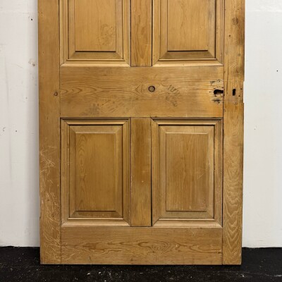 Antique Victorian 5 Panel Door - 206cm x 96.5cm