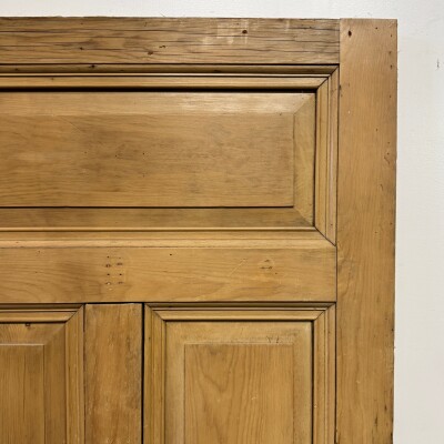 Antique Victorian 5 Panel Door - 206cm x 96.5cm