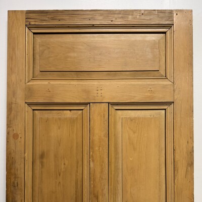 Antique Victorian 5 Panel Door - 206cm x 96.5cm