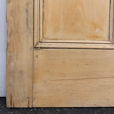 Antique Victorian 5 Panel Door - 219.5cm x 95.5cm