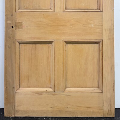 Antique Victorian 5 Panel Door - 216cm x 97cm