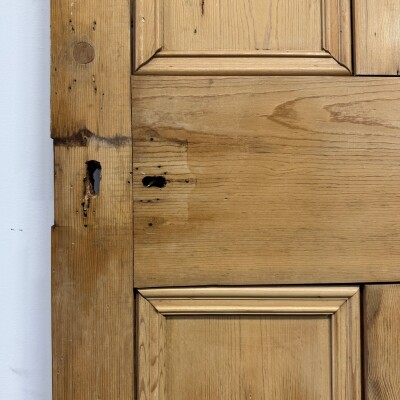 Antique Victorian 5 Panel Door - 204cm x 83.5cm