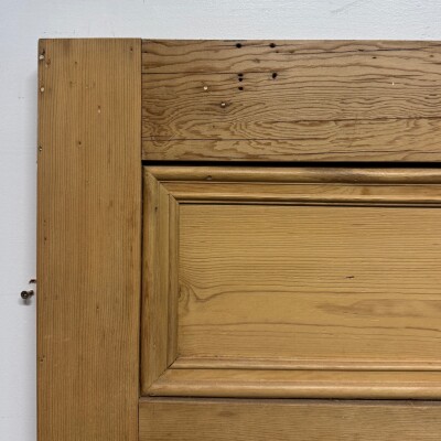 Antique Victorian 5 Panel Door - 204cm x 83.5cm